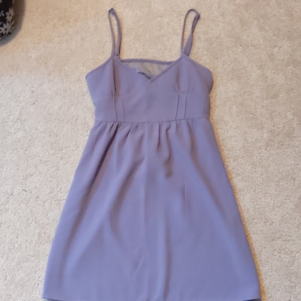 Stella Spaghetti Strap Lavender Dress Size M